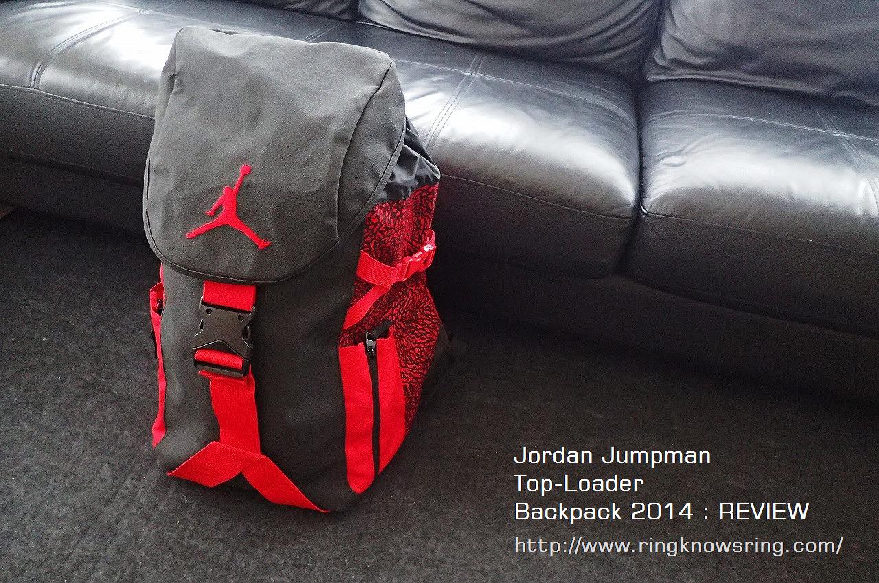 Jordan on sale toploader backpack